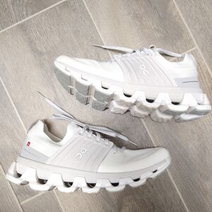 On Running White Athletic Shoes